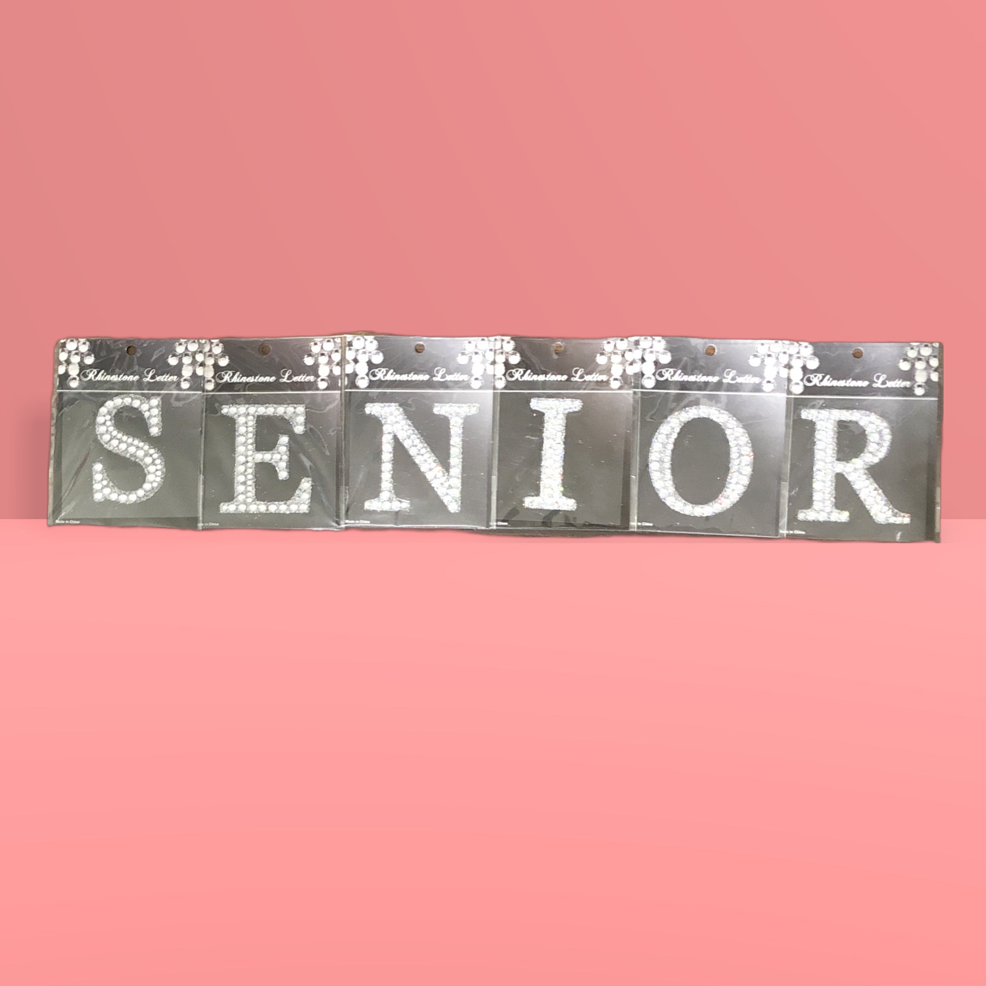2” Senior Sticker Bling Letters